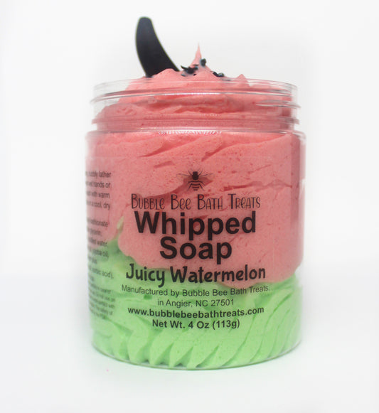 Whipped Soap Juicy Watermelon with Shea Butter and Jojoba Oil