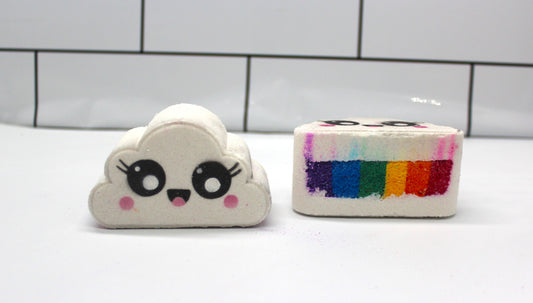 Rainbow Cloud Bath Bomb