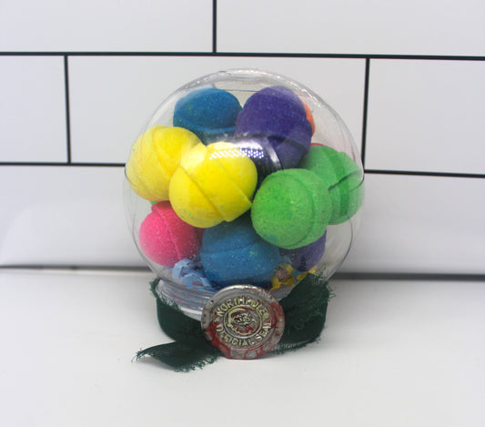 Snow Globe Bath Bomb Minis * Fruity Rings