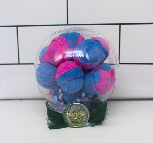 Snow Globe Bath Bomb Minis * Cotton Candy