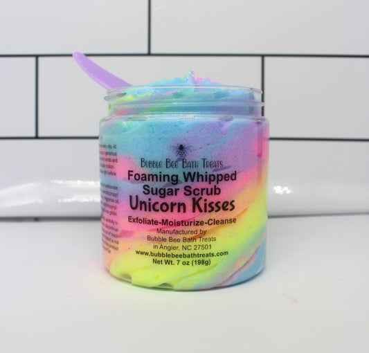 Foaming Whipped Sugar Scrub * Unicorn Kisses