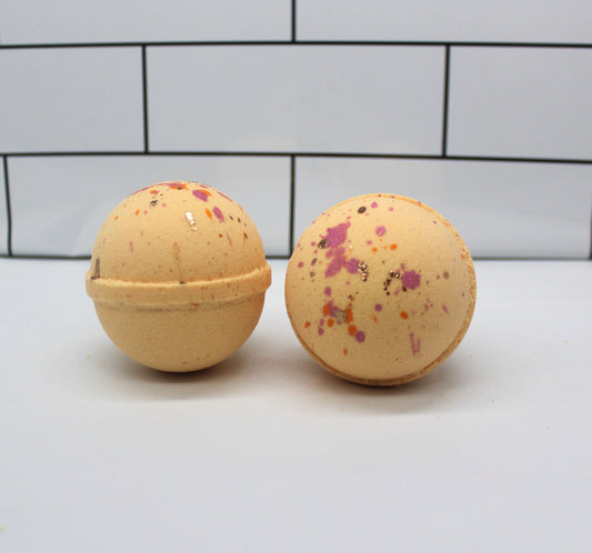 Wild Peach Poppies Bomb Round