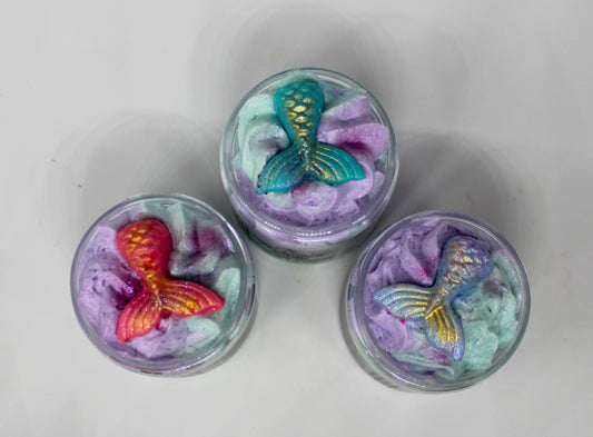 Whipped Soap Mermaid Dreams with Shea Butter and Jojoba Oil