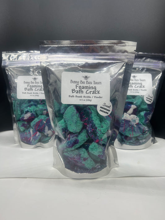 Foaming Bath Crack -scent Mermaid Dreams -Aka bath bomb brittle