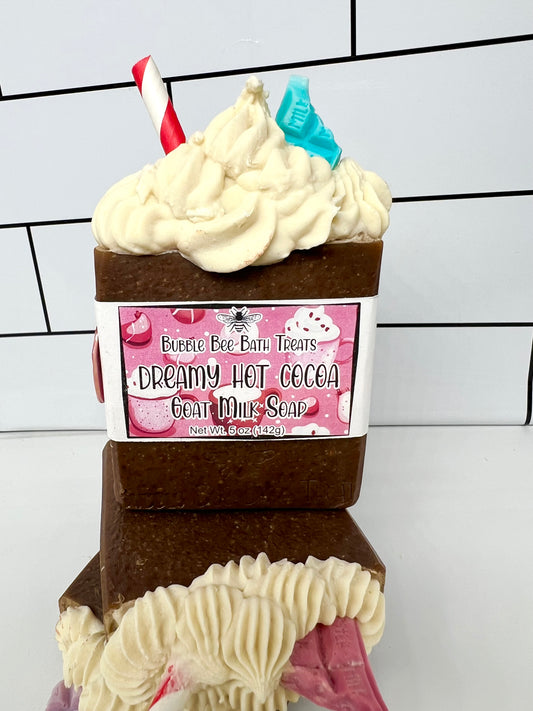 Artisan Soap *Dreamy Hot Cocoa Goat Milk Hand Soap