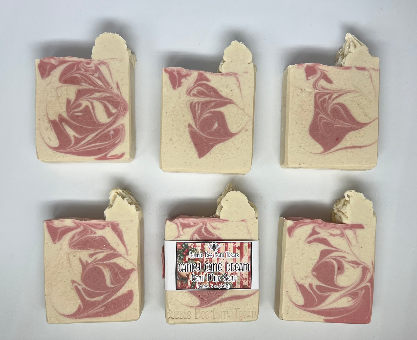 Artisan Soap *Candy Cane Dream Goat Milk Hand Soap