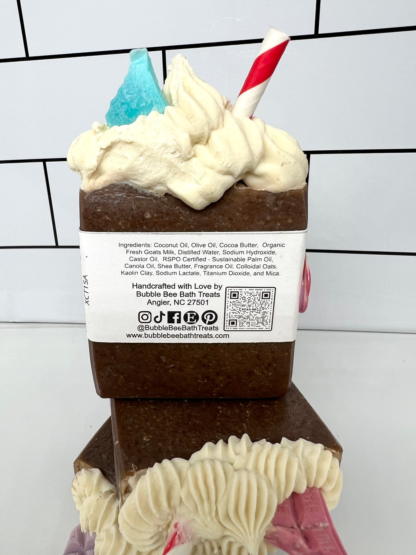 Artisan Soap *Dreamy Hot Cocoa Goat Milk Hand Soap