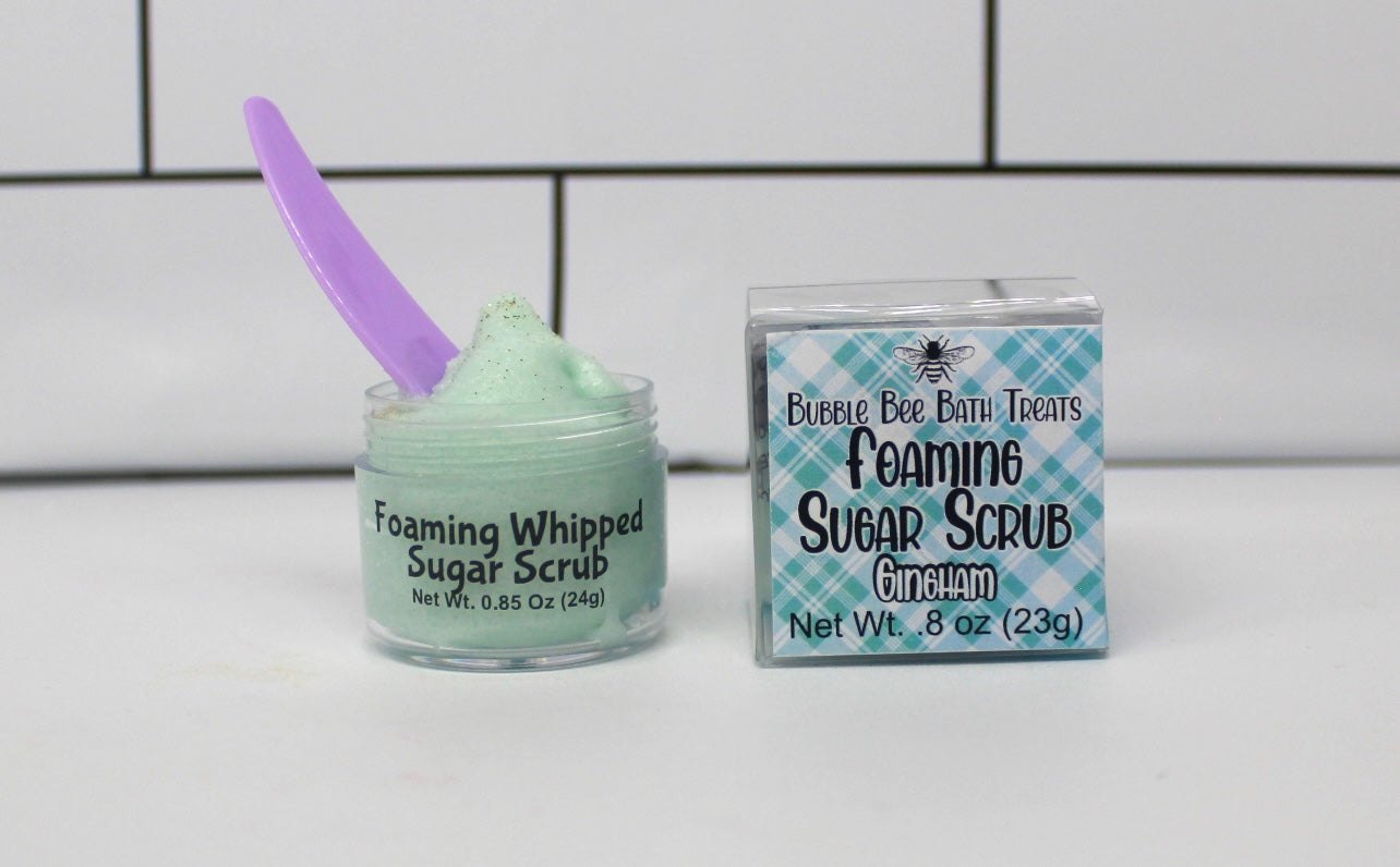 Foaming Whipped Sugar Scrub *Gingham