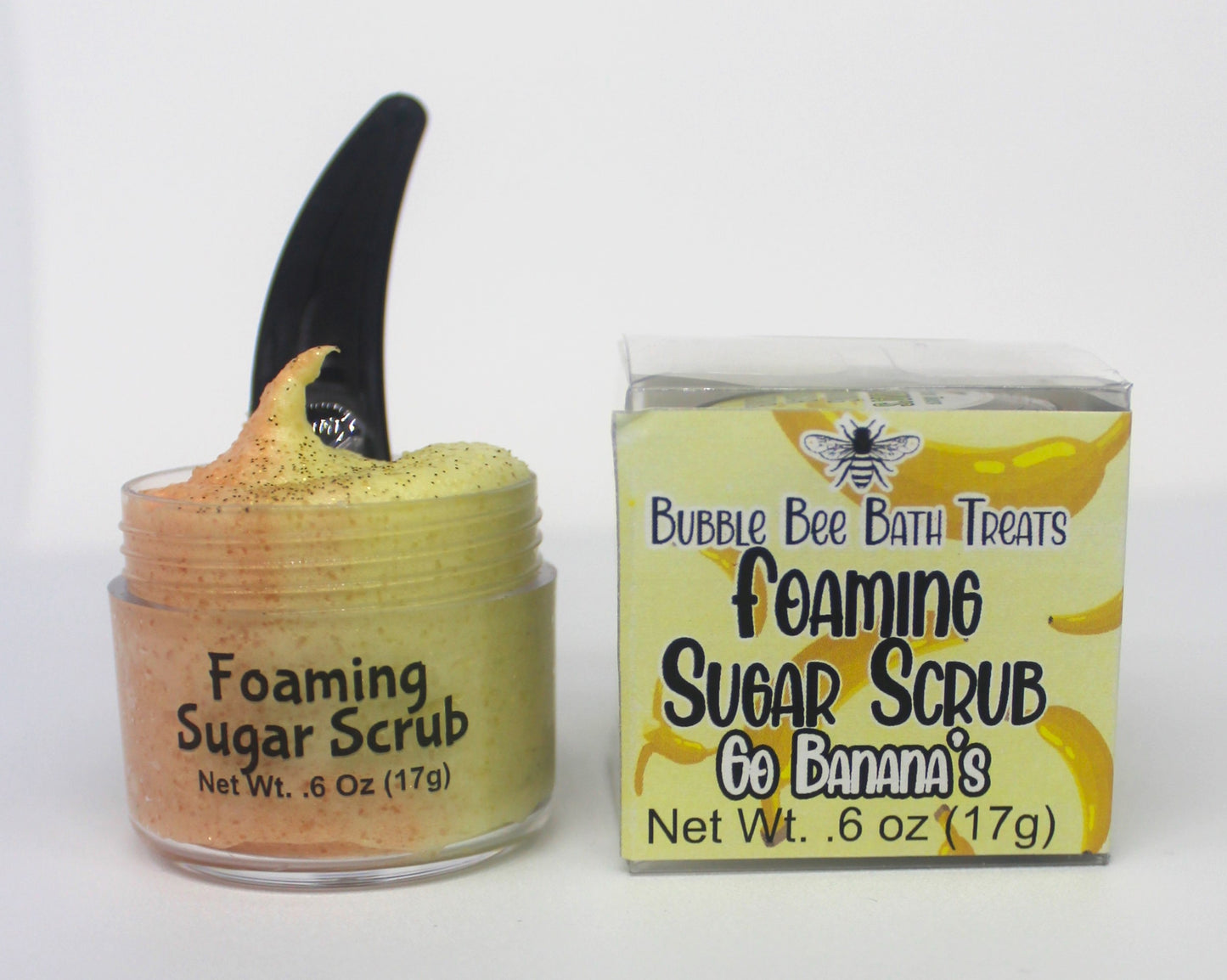 Foaming Whipped Sugar Scrub * GO banana’s