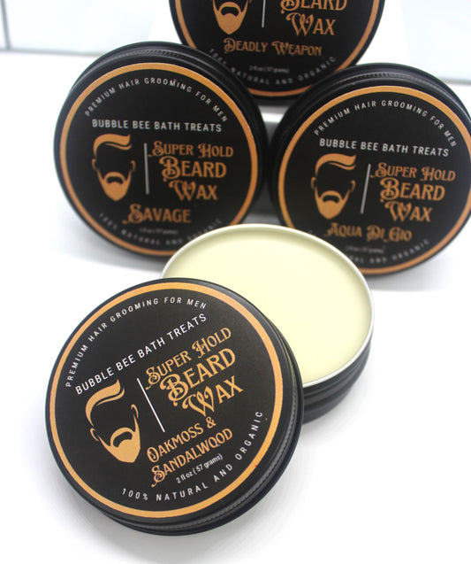 Beard and mustache Strong Hold Wax