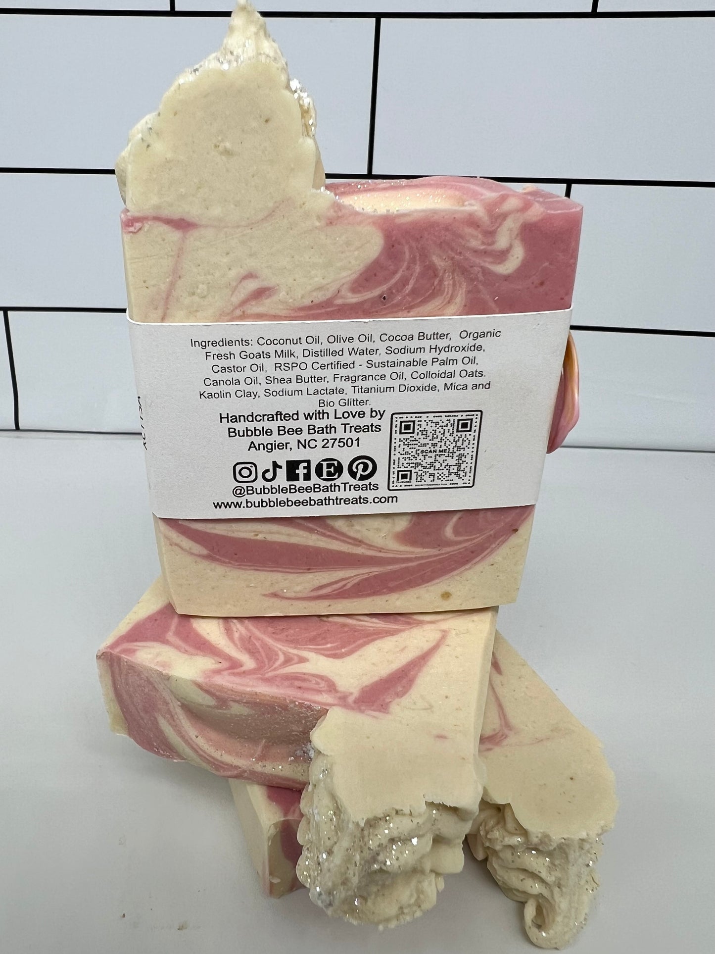 Artisan Soap *Candy Cane Dream Goat Milk Hand Soap