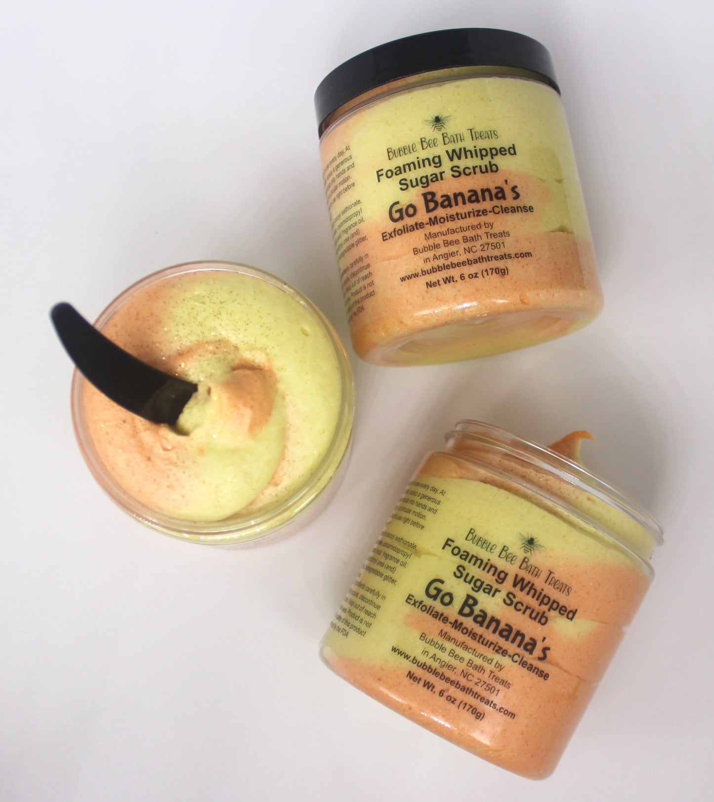 Foaming Whipped Sugar Scrub * GO banana’s