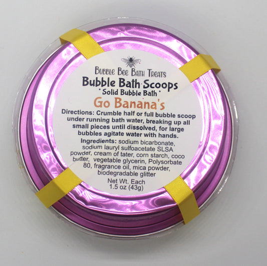 Bubble Bath Scoops pack of 3