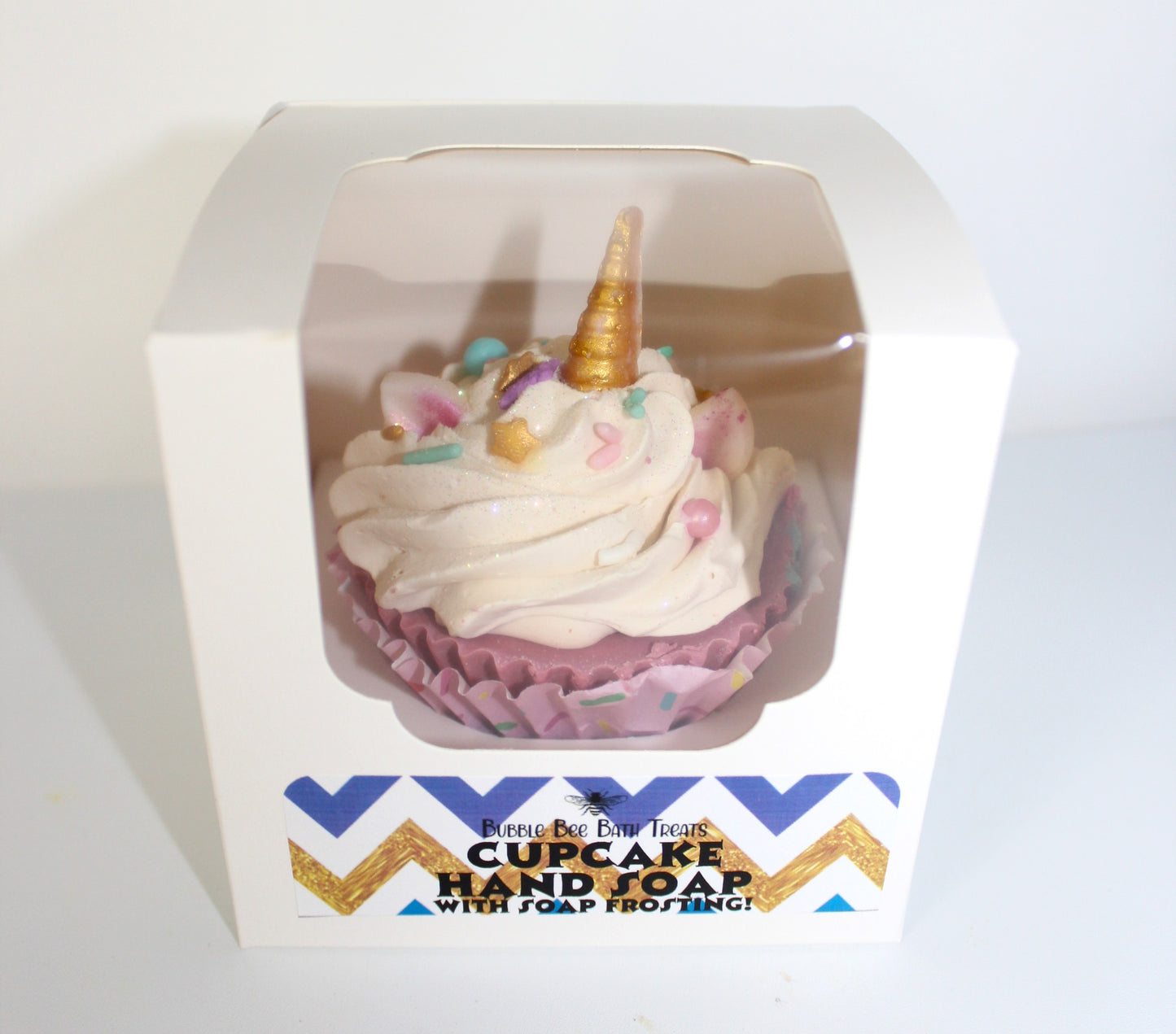 Unicorn Cupcake Hand Soap With Soap Frosting  *Cotton Candy Scent