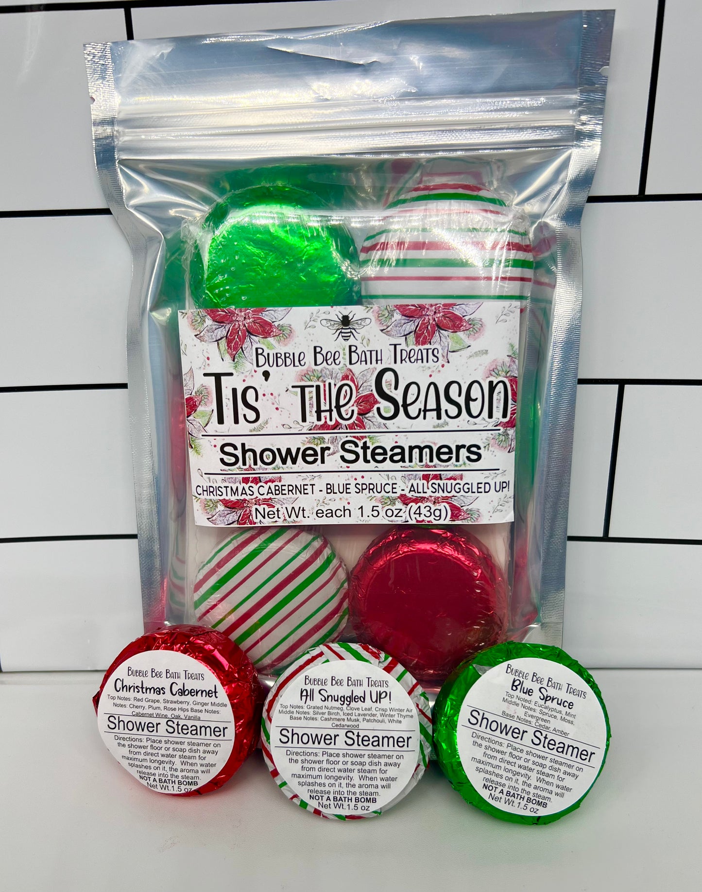 Shower Steamers 6pk- ‘Tis the Season