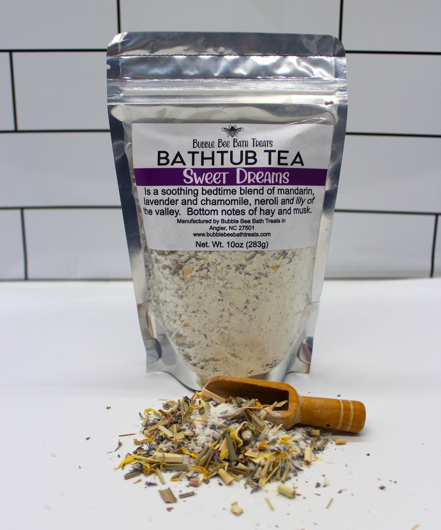 Bathtub Tea, Sweet Dreams  *Salt & Botanical Bath Soak! 4oz bag