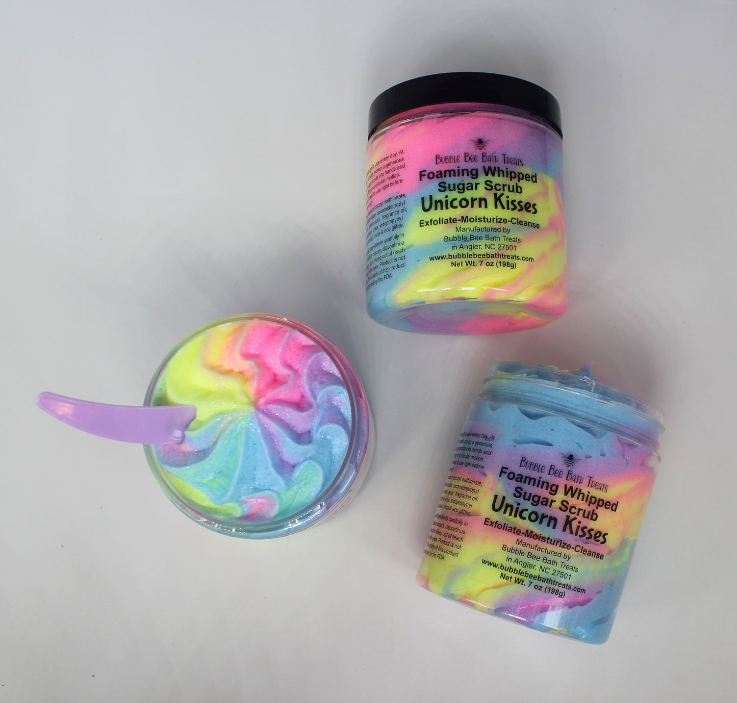 Foaming Whipped Sugar Scrub * Unicorn Kisses