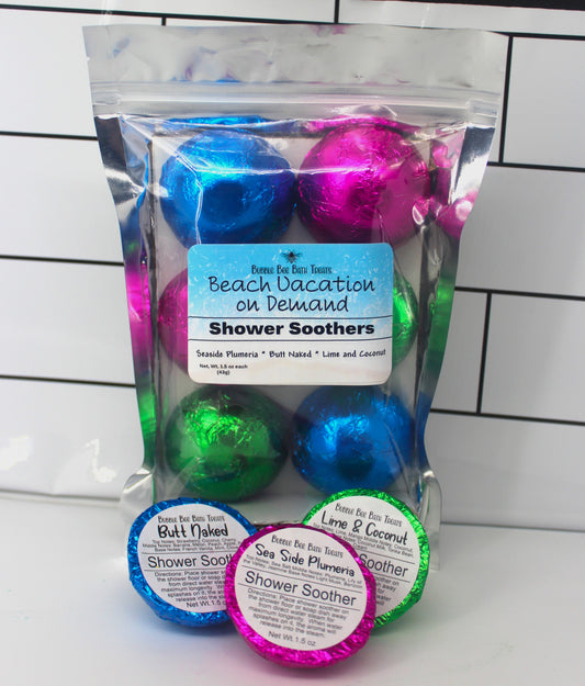 Shower Steamers 6pk- A Beach Vacation on Demand