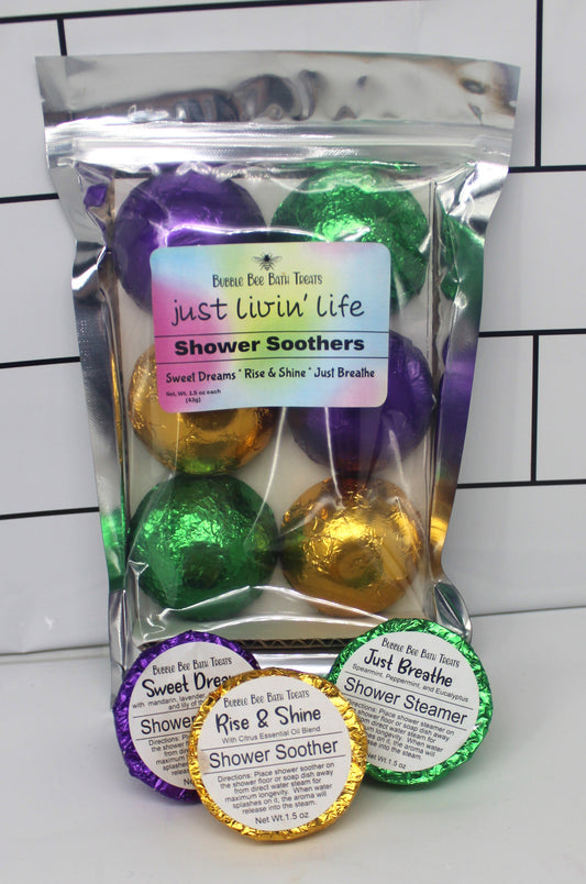 Shower Steamers 6pk- Just Livin' life