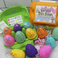 Treasure Filled Easter Egg Bath Bomb! Half a Dozen Pack