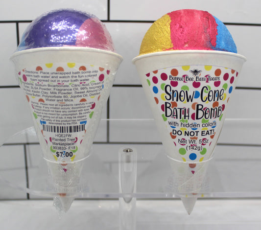 Snow Cone Bath Bomb