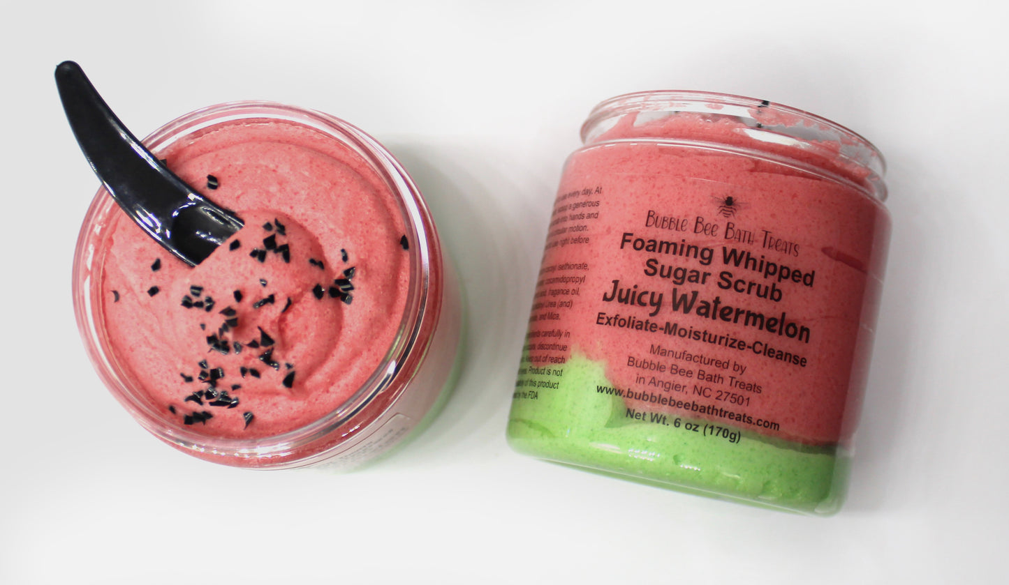 Foaming Whipped Sugar Scrub *Juicy Watermelon