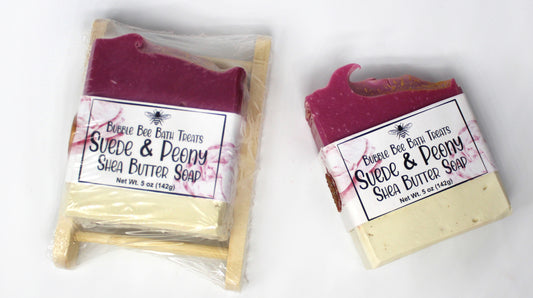 Artisan Soap Suede and Peony