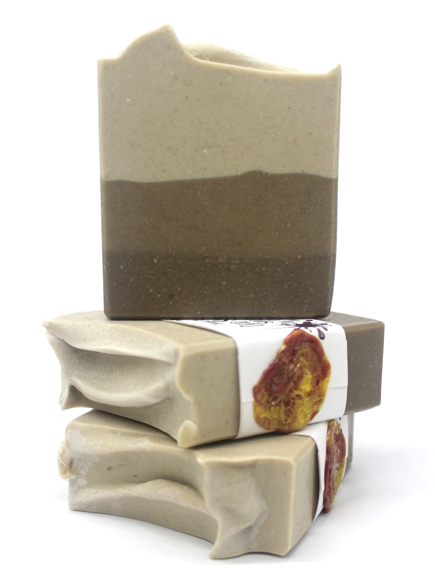 Artisan Soap ALL natural Dead Sea Mud sandalwood and saffron