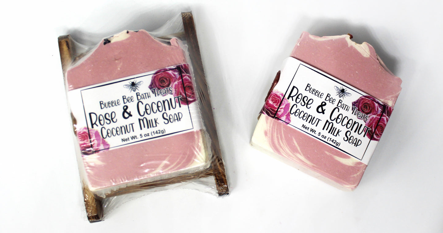 Artisan Soap Rose & Coconut Milk Soap