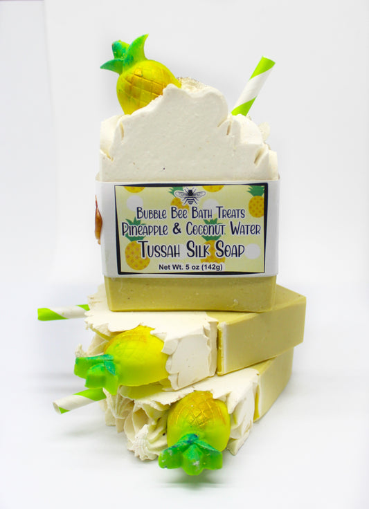 Artisan Soap Pineapple and Coconut Water