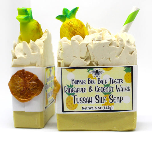 Artisan Soap Pineapple and Coconut Water