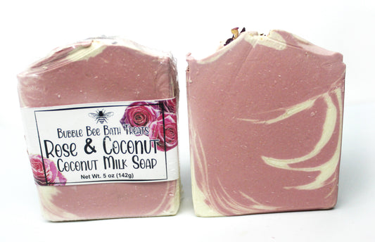 Artisan Soap Rose & Coconut Milk Soap