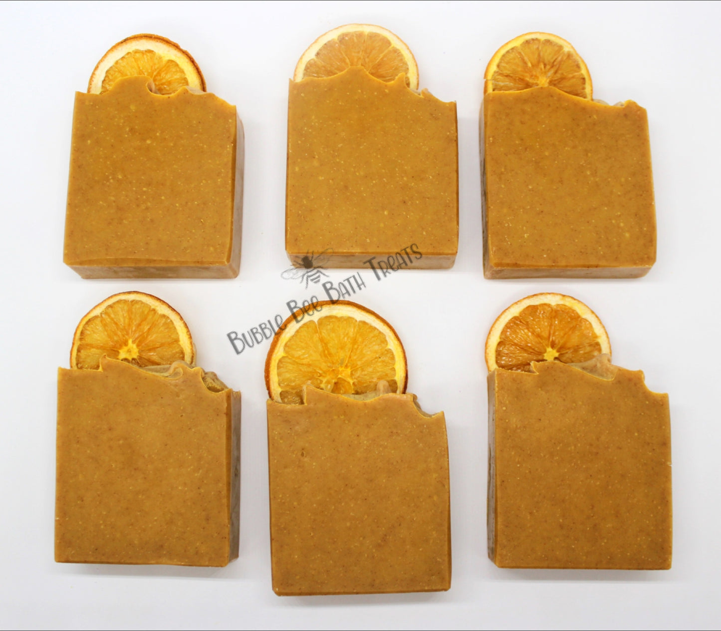 Artisan Soap ALL natural Orange, Turmeric & Carrot