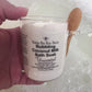 Bubbling Coconut Milk Bath Soak *Unscented Glass Jar with spoon