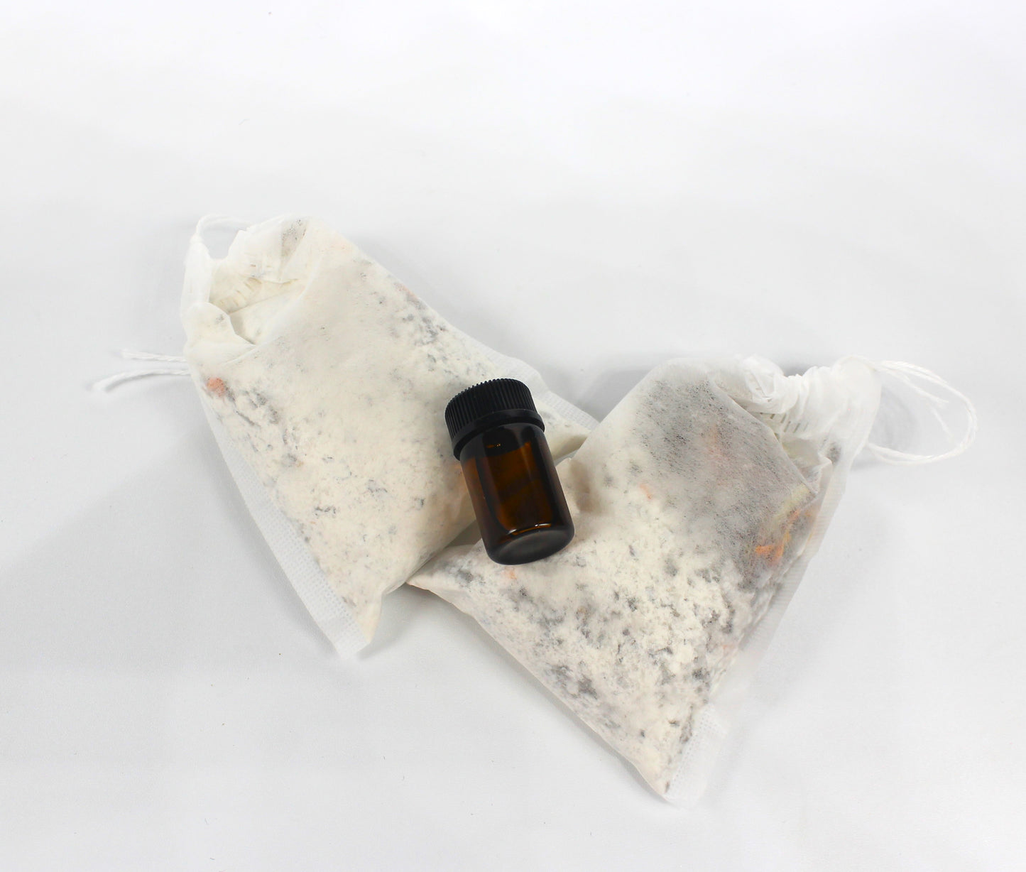 Bathtub Tea-Essential Oil Salt & Botanical Bath Soak in disposable tea bags!