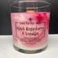 Wooden Wicked Marbled Candles*Black Raspberry and Vanilla