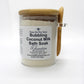 Bubbling Coconut Milk Bath Soak with Colloidal Oats