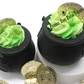 POT of gold St Patties Bath bomb and bubble frosting with hidden treasure