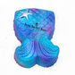 Mermaid Tail Hand painted Bath bomb 6oz with hidden colors