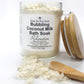 Bubbling Coconut Milk Bath Soak with Colloidal Oats